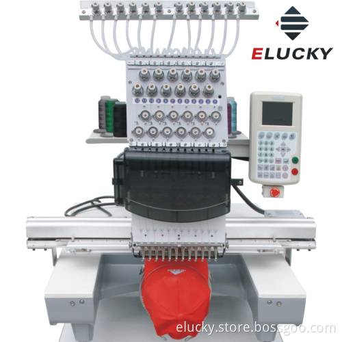 One Head Embroidery Machine with Touch Screen for Mixed Embroidery (EG1501C)